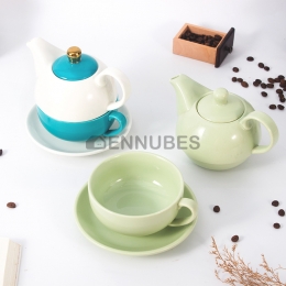 Tetera Juego de Té Café Nórdico Cerámica