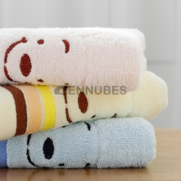 Toalla de Algodón con Forma de Oso de Dibujos Animados