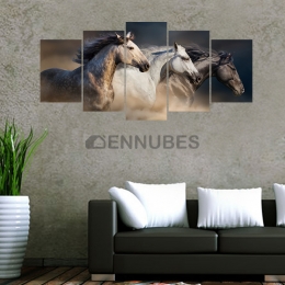 Pegatina Creativa de Pared del Caballo Corrido