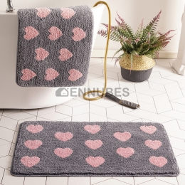 Alfombras de Baño Antideslizante Secado Rápido Nórdico