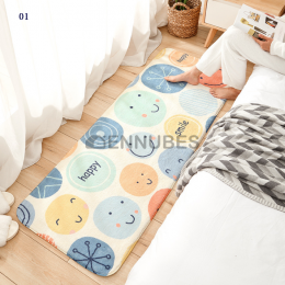 Alfombra Lavable Larga del Sofá de la Sala de Estar en Casa de Dibujos Animados