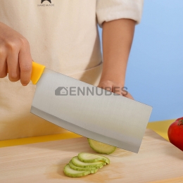 Cuchillo de Cocina Afilado Amarillo de Fruta Acero Inoxidable