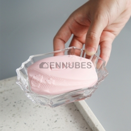 Dispensadores de Jabón Transparente de Forma Mate Novedosa