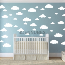 Pegatinas De Nubes Blancos