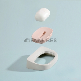 Jabonera Extraíble de Pared de Doble Capa