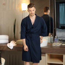 Pijama de Hombre Absorbente Fino y de Gran Tamaño