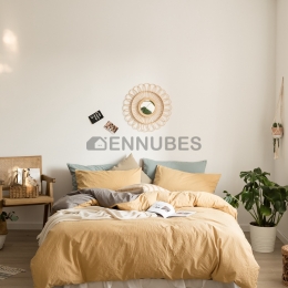 Funda Nórdica de 100% Algodón con Color Ligero