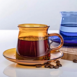 Tazas de Cristal con Asa para Uso Doméstico