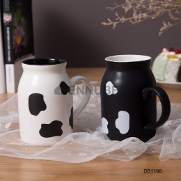 Taza de Cerámica de Pareja Dibujos Animados Taza de Vaca