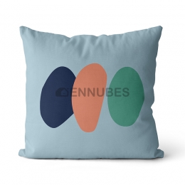 Cojín Decorativo de Estampado de Patrones Geométricos