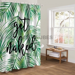 Cortinas de Baño con Flora