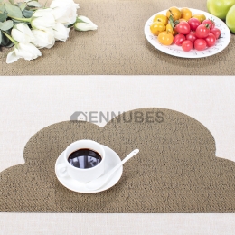 Manteles Individuales Forma de Nube Nórdico