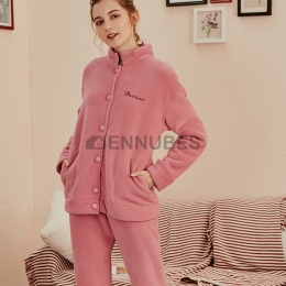 Pijamas Dos Piezas Mujeres Invierno