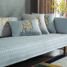 Cojín de Sofá Escandinavo Minimalista Moderno de Cuatro Estaciones Universal para Pequeños Hogares