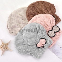 Toalla para Secar el Pelo de Cuadrada de Piña