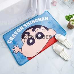 Alfombra Antideslizante Lavable de Crayon Shin-chan de Dibujos Animados para Bebés