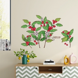 Adhesivos de Pared Creativos del Árbol del Café