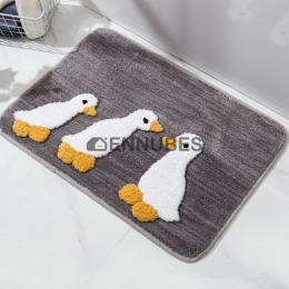 Alfombra Lavable Antideslizante de Patos para Bebé