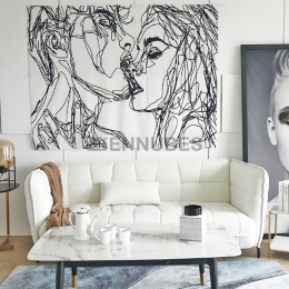 Tapiz Pintura Decoración de Tela de Pared