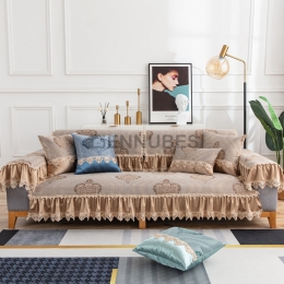 Cojín de Sofá de Tela Antideslizante de Estilo Europeo