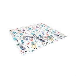 Alfombra Plegable de Juego de Sala de Estar para Bebé