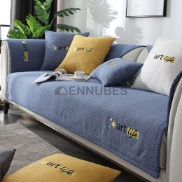 Funda de Sofá de Tela  para Cuatro Estaciones con Estilo Nórdico y Moderno