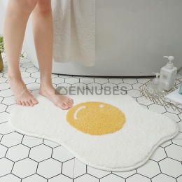 Alfombra Antideslizante Lavable de Dibujos Animados para el Baño
