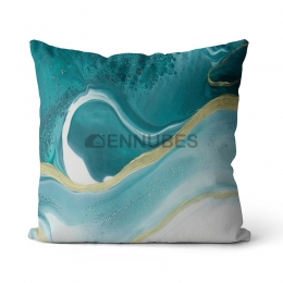 Cojín Decorativo Rayado de Color de Simplicidad Moderna