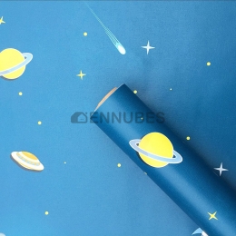 Papel Pintado Autoadhesivo Estrella Cósmica