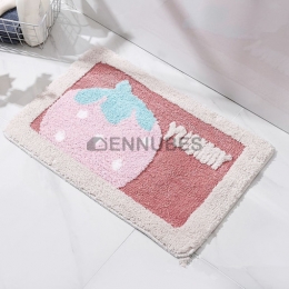 Alfombra Lavable Antideslizante de Fresa para Bebé