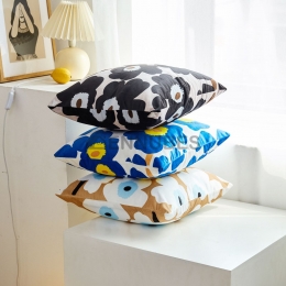 Cojín Amapolas Diseño Finlandés Nórdica