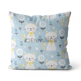 Cojín Decorativo Estampado Animales de Simplicidad Moderna