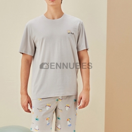 Pijamas Hombre Estampado Animal Verano