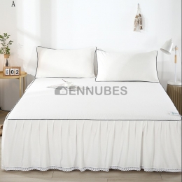 Sábanas Estilo Falda de Algodón