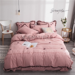 Fonda Nórdica con Patrón Fresa