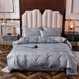 Fonda Nórdica de 100% Algodón con Bordado Beautiful Days