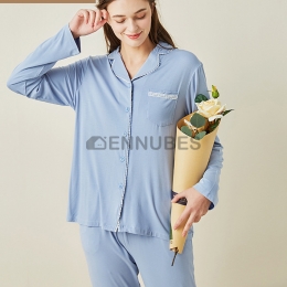 Pijamas Traje Mujeres Dos Piezas Primavera