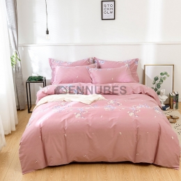 Funda Nórdica de 100% Algodón con Diseño Patrón Flor