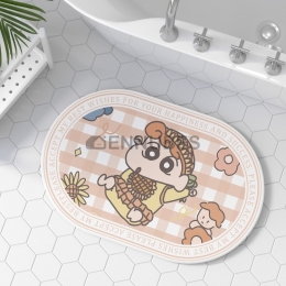 Alfombra Lavable Antideslizante Dibujos Animados para Bebés