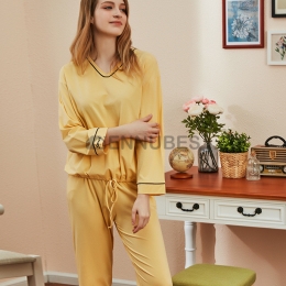 Pijamas Primavera Mujeres Con Cordones