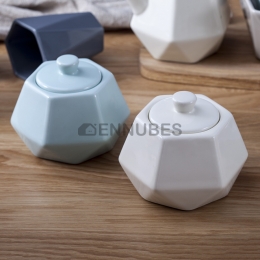 Tarro de Cerámica Mini Tarro de Miel Nórdica