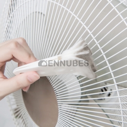 Cepillo de VentiladorTeclado Eliminación Plástico Suave Multifunción