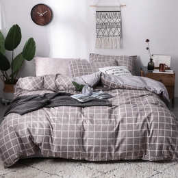 Fonda Nórdica con Diseño de Divertido Cuadro Sencillo