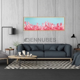 Adhesivos de Pared Simple de Cactus Rosa