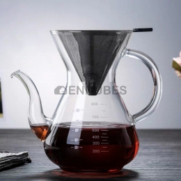 Cafetera Creativa de Goteo de Pico con Largo Espesado