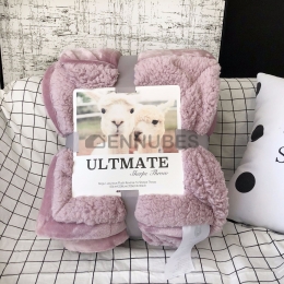 Mantas Lana de Cordero Nórdico Doble Cara Infantil