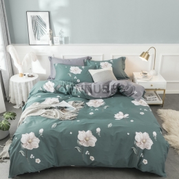 Funda Nórdica de 100% Algodón con Flores Creativas