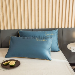 Funda Almohada Algodón de Fibra Larga Nórdico