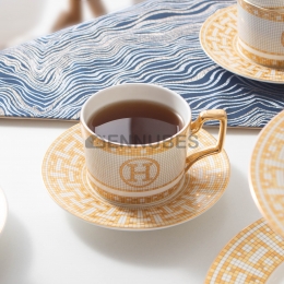 Taza de Café Mosaico Ligero Taza de Porcelana Decoración