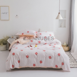 Funda Nórdica de 100% Algodón con Planta Creativa